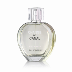 Fragrance World Change de Canal eau Fresh EDP 100 ml — товар спереди; полная композиция; на белом фоне