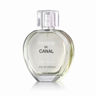 Fragrance World Change de Canal eau Fresh EDP 100 ml — toode eestvaates; täiskompositsioon; valgel taustal