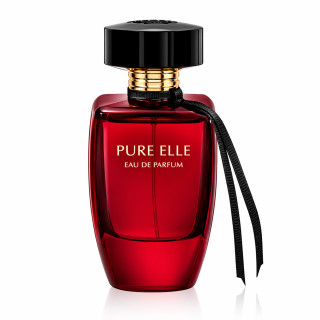 Fragrance World Pure Elle EDP 100 ml — produkt framifrån; närbild; på vit bakgrund