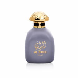 Fragrance World Al Raiee Silver EDP 100 ml — товар спереди; полная композиция; на белом фоне