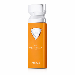 Fragrance World An Equestrian Series Pierce EDP 100 ml — товар спереди; крупный план; на белом фоне