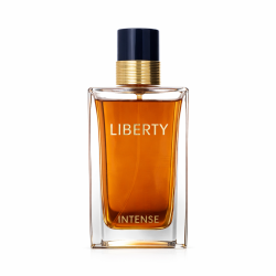 Fragrance World Liberty Intense EDP 100 ml — produkt framifrån; fullständig komposition; på vit bakgrund