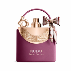 Fragrance World Nudo Sweet Berries EDP 100 ml — toode eestvaates; täiskompositsioon; valgel taustal
