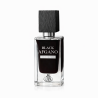 Fragrance World Black Afgano EDP 60 ml — tume ristkülikukujuline pudel tekstuurse musta korgi ja New Edition sildiga