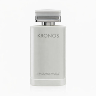 Fragrance World Kronos EDP 100 ml — toode eestvaates; täiskompositsioon; valgel taustal