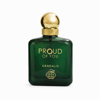Fragrance World Proud of You Sandalo EDP 100 ml — tuote edestä; koko sommitelma; valkoisella taustalla