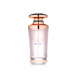 Lattafa Perfume Mayar EDP 100 ml — товар спереди; полная композиция; на белом фоне