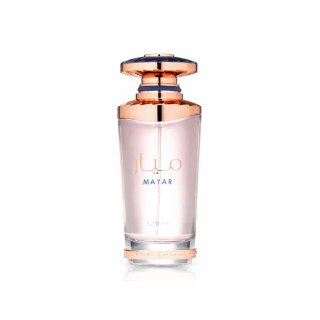Lattafa Perfume Mayar EDP 100 ml — product from the front; full composition; on a white background