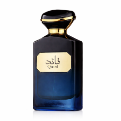 Fragrance World Qa'ed EDP 100 ml — produktas iš priekio; artimas vaizdas; baltame fone