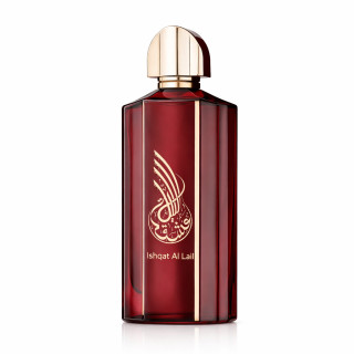Fragrance World Ishqat Al Lail Athoor Al Alam EDP 100 ml — toode eestvaates; lähivaade; valgel taustal