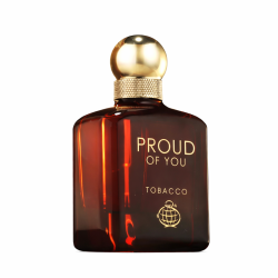 Fragrance World Proud of You Tobacco EDP 100 ml — товар спереди; полная композиция; на белом фоне