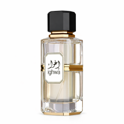 Fragrance World Ighwa EDP 100 ml — prodotto visto frontalmente; primo piano; su sfondo bianco