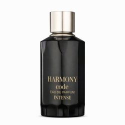 Fragrance World Harmony Code Intense EDP 100 ml — продукт отпред; близък план; на бял фон