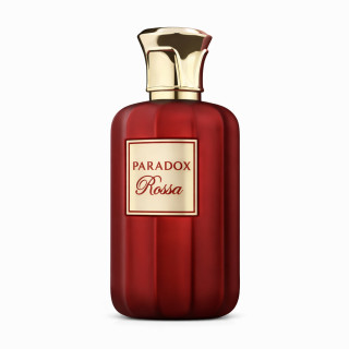 Fragrance World Paradox Rossa EDP 100 ml — produkt zepředu; detail; na bílém pozadí