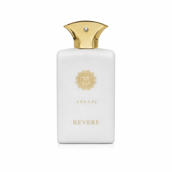 Fragrance World Abraaj Revere EDP 100 ml — produktas iš priekio; visa kompozicija; baltame fone