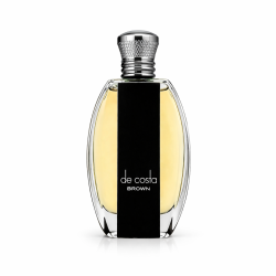 Fragrance World De Costa Brown EDP 100 ml — товар спереди; полная композиция; на белом фоне