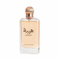 Lattafa Perfume Heibah EDP 100 ml — toode eestvaates; täiskompositsioon; valgel taustal