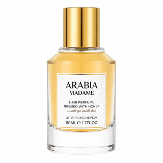 Emper Arabia Madame Hair Perfume 50 ml — produkt set forfra; nærbillede; på hvid baggrund