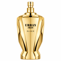 Fragrance World Urban Man Elixir EDP 90 ml — товар спереди; крупный план; на белом фоне