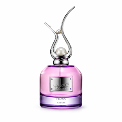 Lattafa Perfume Andaleeb Flora EDP 100 ml — товар спереди; крупный план; на белом фоне