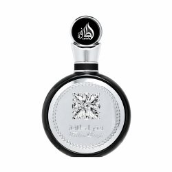 Lattafa Perfume Fakhar Black EDP 100 ml — товар спереди; полная композиция; на белом фоне