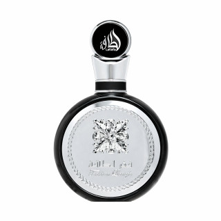 Lattafa Perfume Fakhar Black EDP 100 ml — товар спереди; полная композиция; на белом фоне