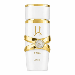 Lattafa Perfume Yara Moi EDP 100 ml — produkt od przodu; zbliżenie; na białym tle