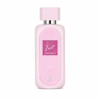 Fragrance World Hayaati Rose EDP 100 ml — товар спереди; полная композиция; на белом фоне