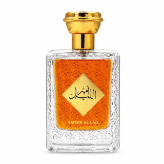 Fragrance World Ameer Al Lail EDP 100 ml — toode eestvaates; lähivaade; valgel taustal