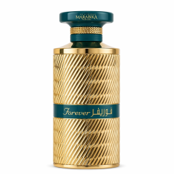 Lattafa Perfume Forever Blue EDP 100 ml — товар спереди; крупный план; на белом фоне