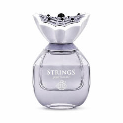Fragrance World Strings Pour Homme EDP 80 ml — товар спереди; полная композиция; на белом фоне