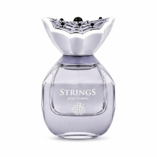 Fragrance World Strings Pour Homme EDP 80 ml — товар спереди; полная композиция; на белом фоне