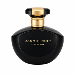 Fragrance World Jasmin Noir EDP 100 ml — товар спереди; крупный план; на белом фоне