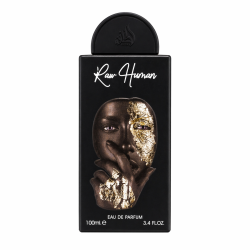 Lattafa Perfume Pride Raw Human EDP 100 ml — товар спереди; крупный план; на белом фоне
