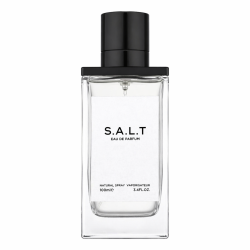 Fragrance World S.A.L.T EDP 100 ml — toode eestvaates; lähivaade; valgel taustal