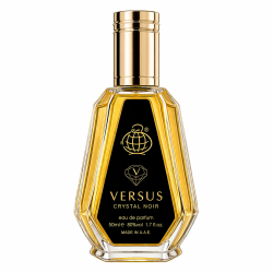 Fragrance World Versus Crystal Noir EDP 50 ml — товар спереди; крупный план; на белом фоне