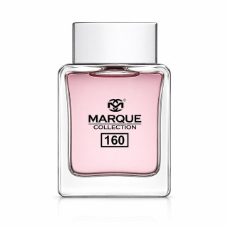 Fragrance World Marque 160 EDP 25 ml — product van voren; volledige compositie; op een witte achtergrond