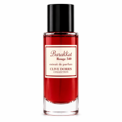 Fragrance World Barakkat rouge 540 Extrait Red EDP 30 ml — товар спереди; крупный план; на белом фоне