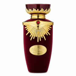 Lattafa Perfume Sakeena EDP 100 ml — produktas iš priekio; artimas vaizdas; baltame fone