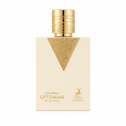 Lattafa Perfume Chateau Ottoman Maison EDP 100 ml — товар спереди; полная композиция; на белом фоне