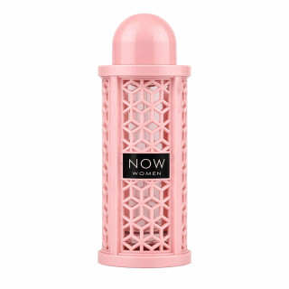 Lattafa Perfume Rave Now Women EDP 100 ml — produktas iš priekio; artimas vaizdas; baltame fone