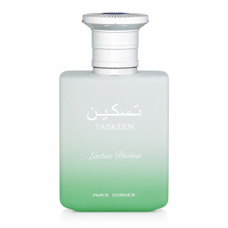 Paris Corner Lactea Divina EDP 100 ml — toode eestvaates; lähivaade; valgel taustal