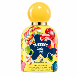 Grandeur Tubbees Candy Pop EDP 50 ml — товар спереди; крупный план; на белом фоне