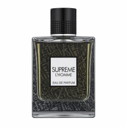 Fragrance World Supreme L'Homme 100 ml — товар спереди; крупный план; на белом фоне