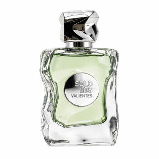 Fragrance World Solo Los Valientes EDP 100 ml — prodotto visto frontalmente; primo piano; su sfondo bianco