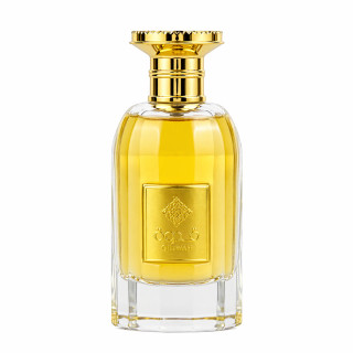 Lattafa Perfume Qidwah EDP 85 ml — товар спереди; крупный план; на белом фоне