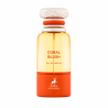 Lattafa Perfume Coral Blush EDP 80 ml — product from the front; full composition; on a white background
