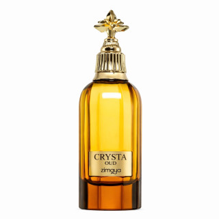 Zimaya Crysta Oud EDP 100 ml — товар спереди; крупный план; на белом фоне