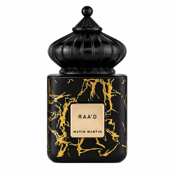 Matin Martin RAA'D Gulf Orchid EDP 100 ml — товар спереди; крупный план; на белом фоне