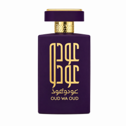 Lattafa Perfume Oud Wa Oud EDP 100 ml — товар спереди; крупный план; на белом фоне